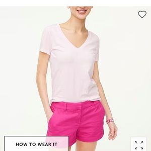 NWT j crew 3.5" classic chino short